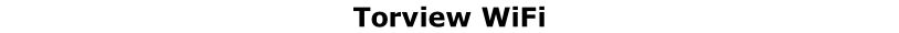 Torview WiFi